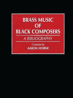 cover image of Brass Music of Black Composers